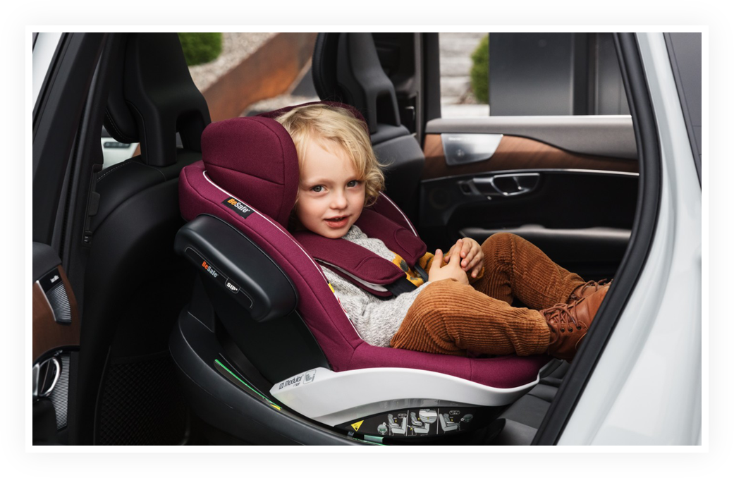 taxi with toddler seat